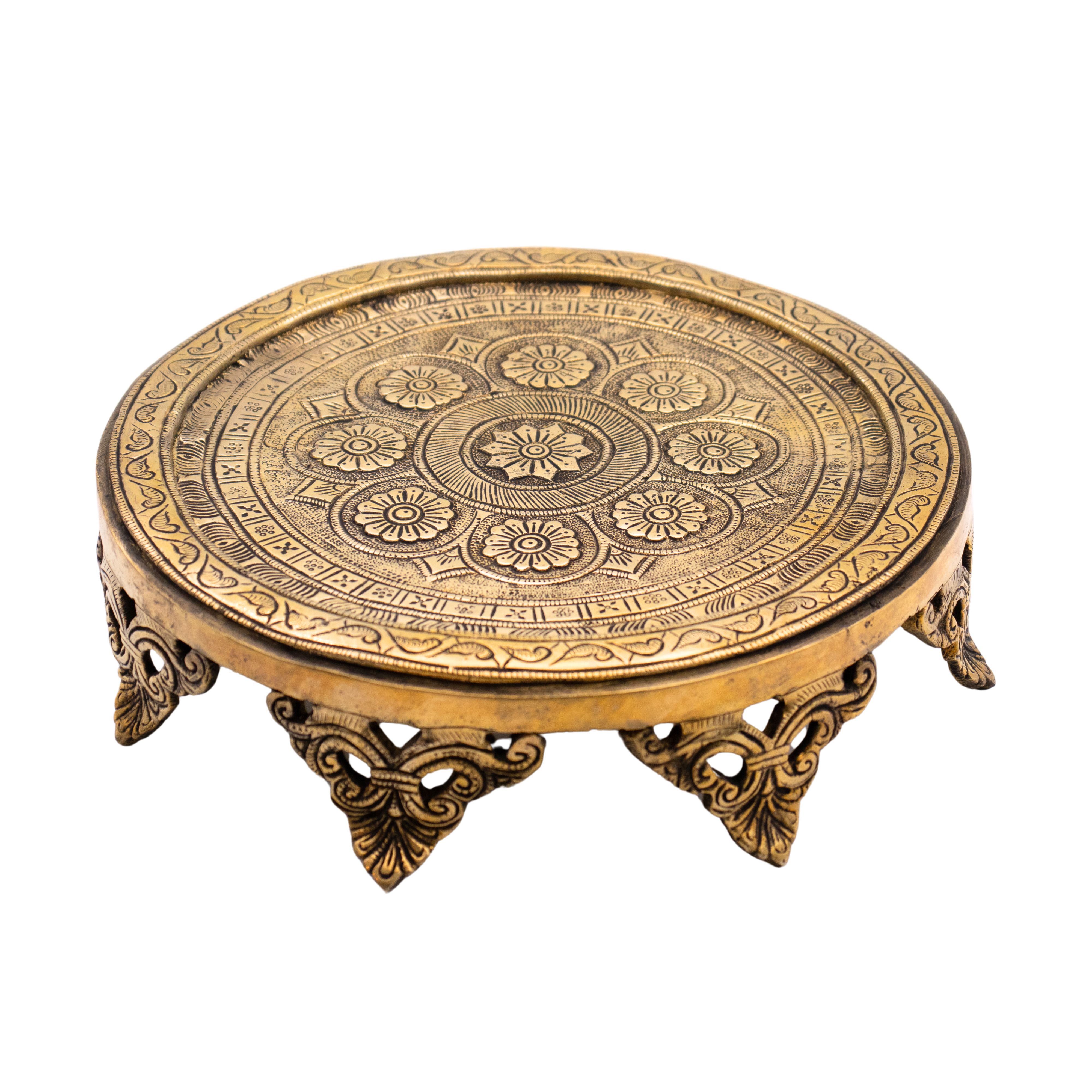 Mesa Tali Decorativa em Bronze 29 cm