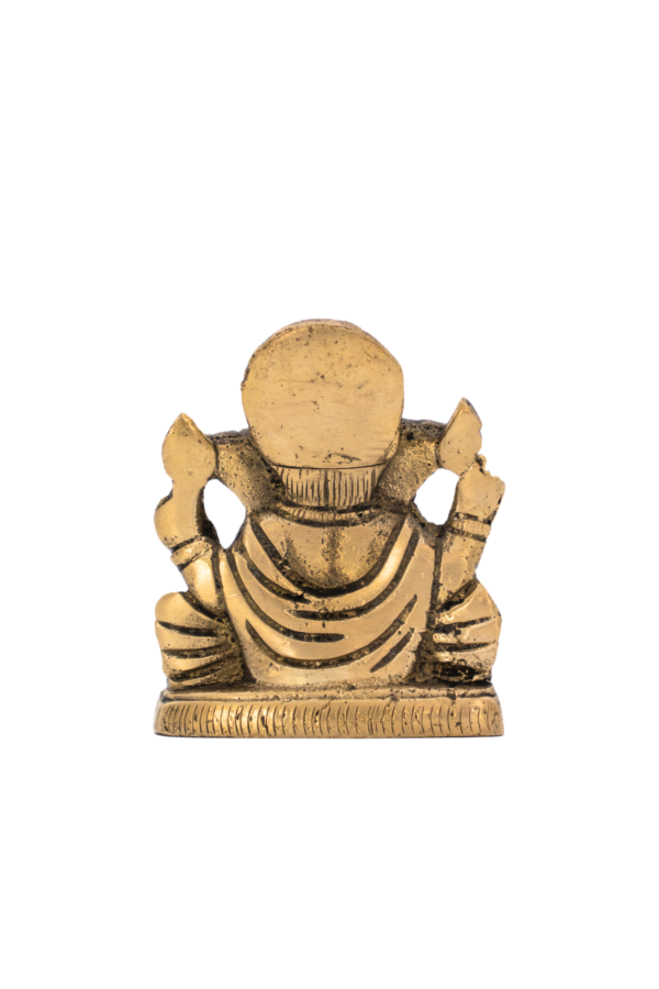 Estátua de Ganesha em Bronze Índia 7,5 cm - Imagem 2