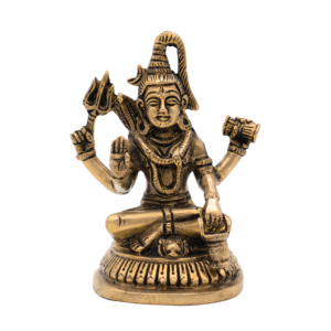 Estátua de Shiva em Bronze Índia 12,5 cm