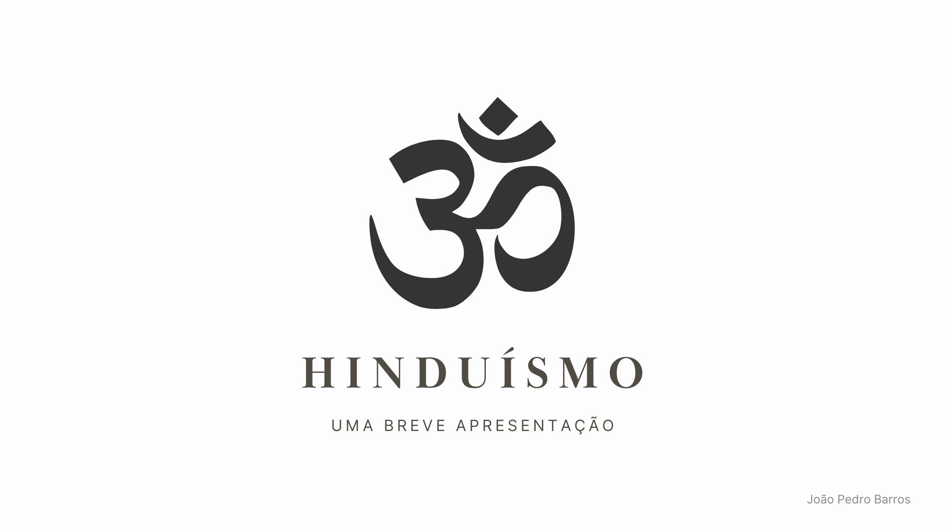 Curso de Hinduísmo e Cultura Indiana
