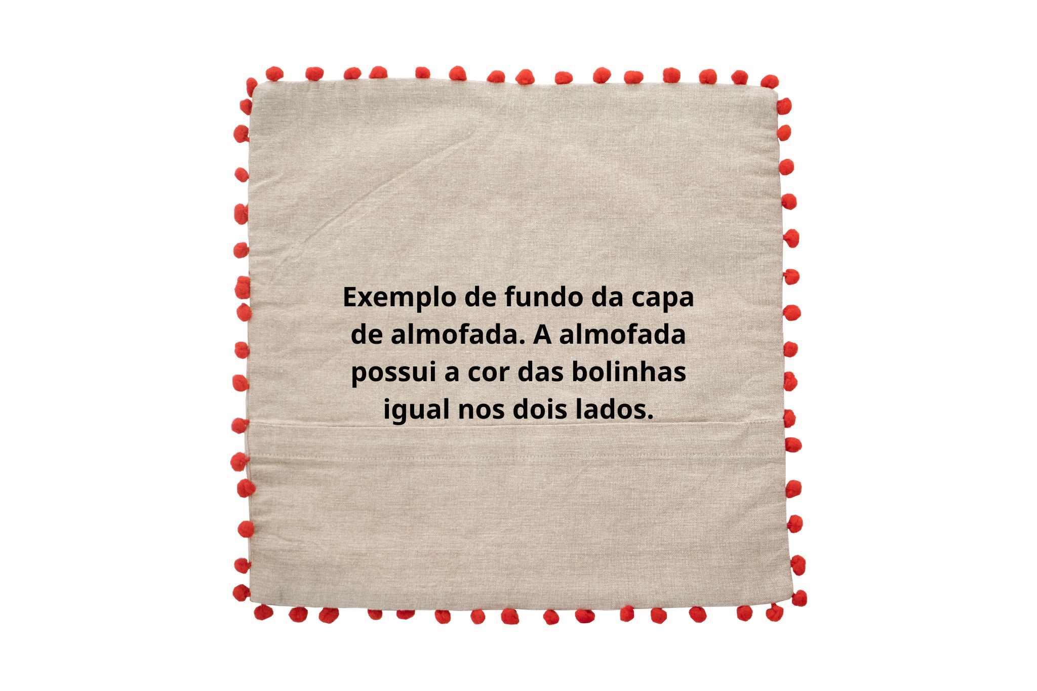 Capa de Almofada Branca com padrão Geométrico 41 cm - Imagem 3