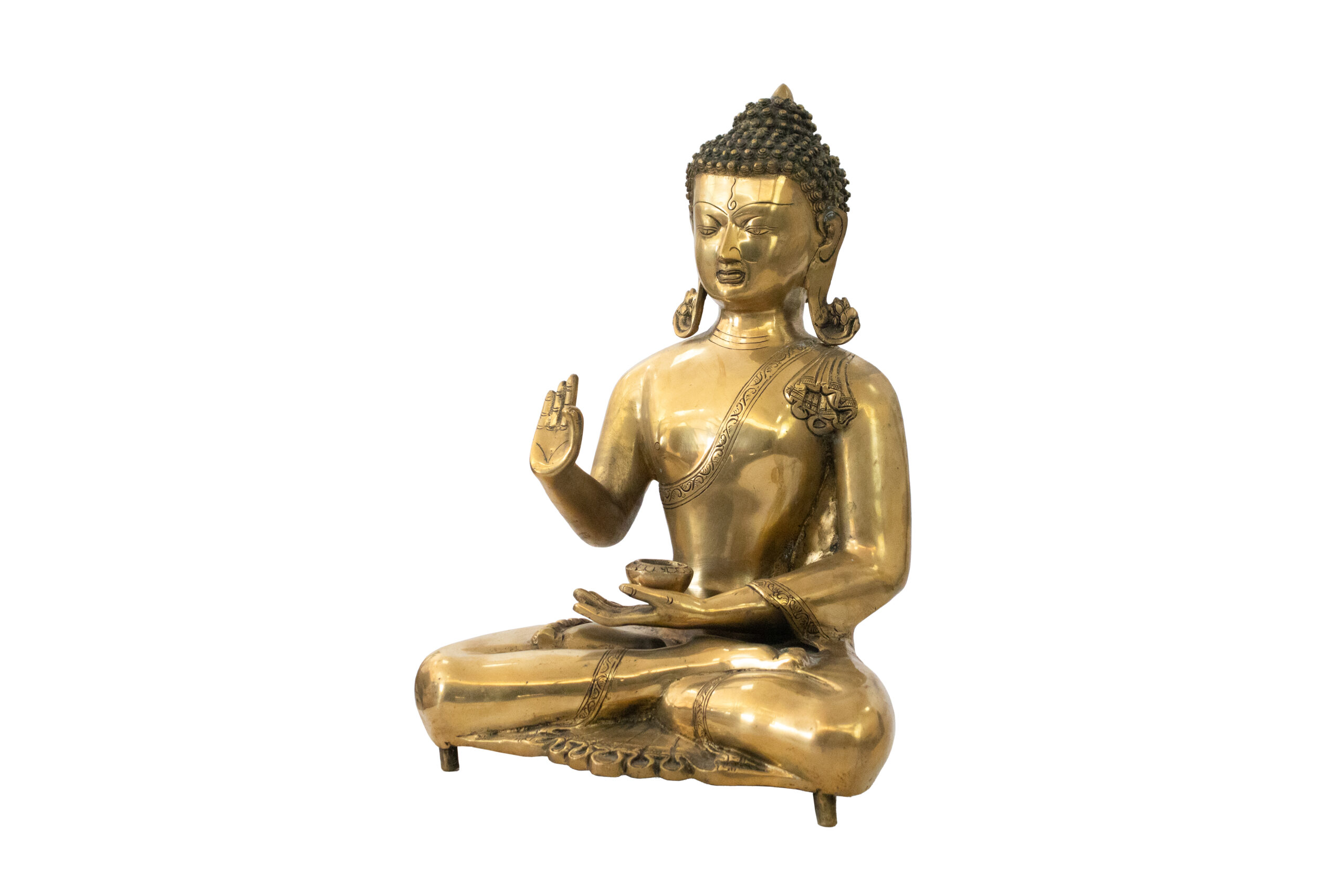 Buda Sentado em Bronze 51 cm - Imagem 2