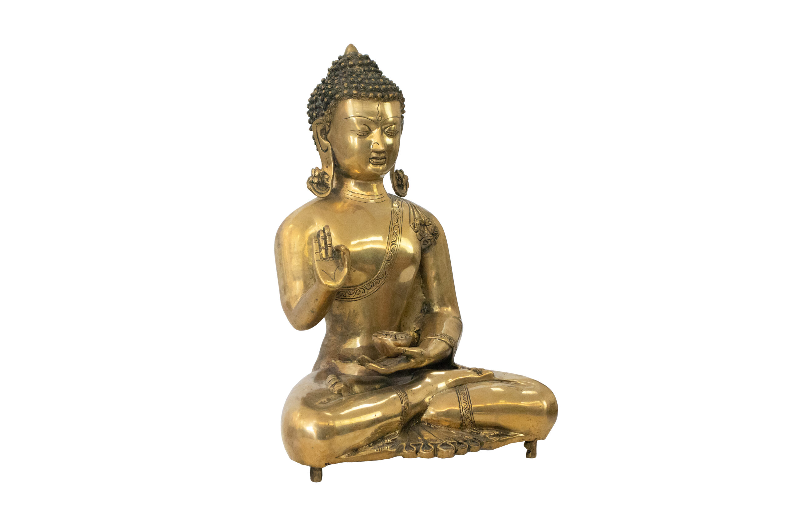 Buda Sentado em Bronze 51 cm - Imagem 6