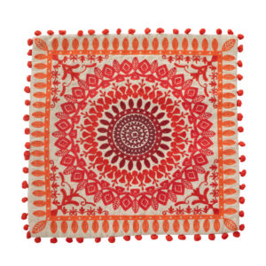 Capa de Almofada Vermelha 41 cm