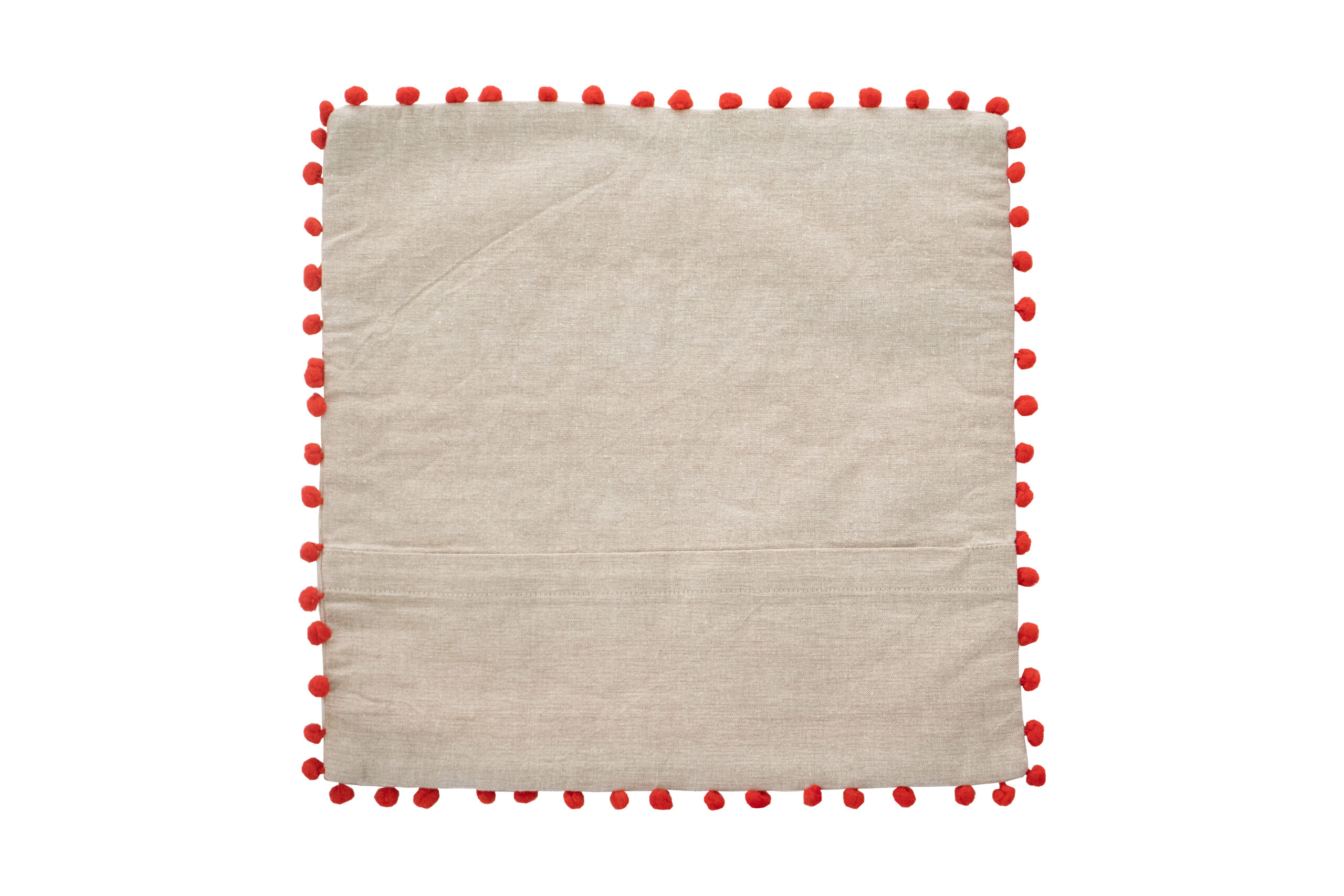 Capa de Almofada Branca com padrão Geométrico 41 cm - Imagem 2