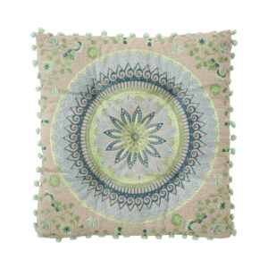 Almofada Verde e Azul 38 cm