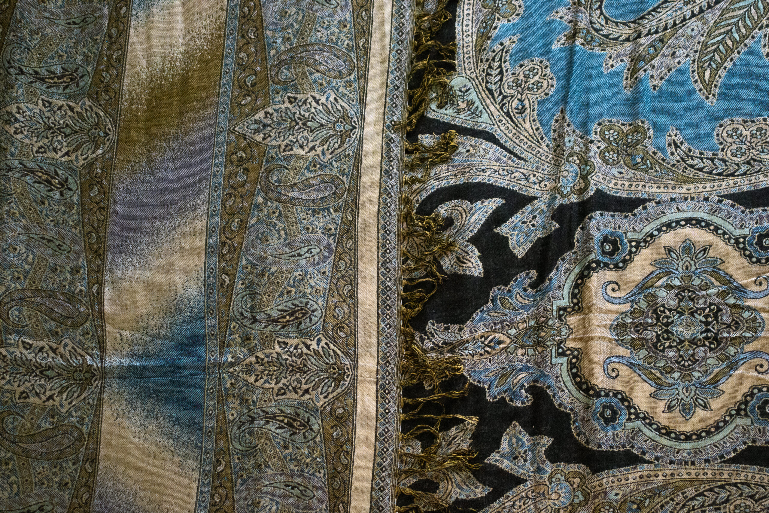 Colcha Verde e Preta