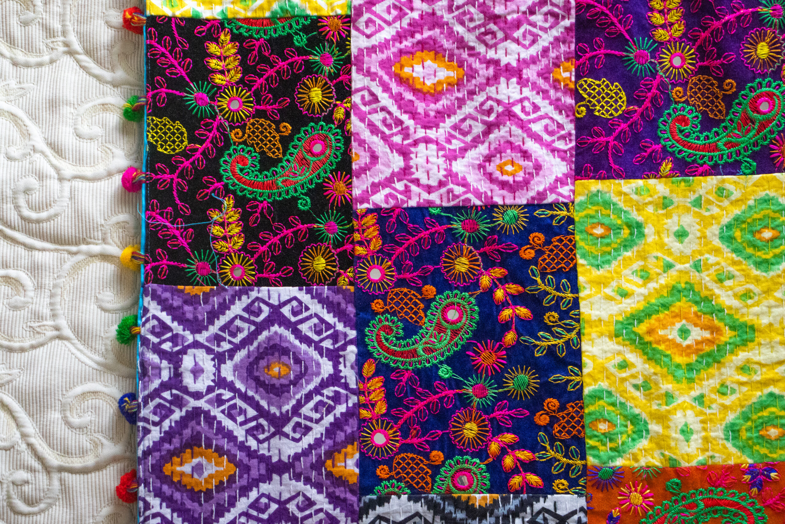 Colcha Patchwork Rajastão