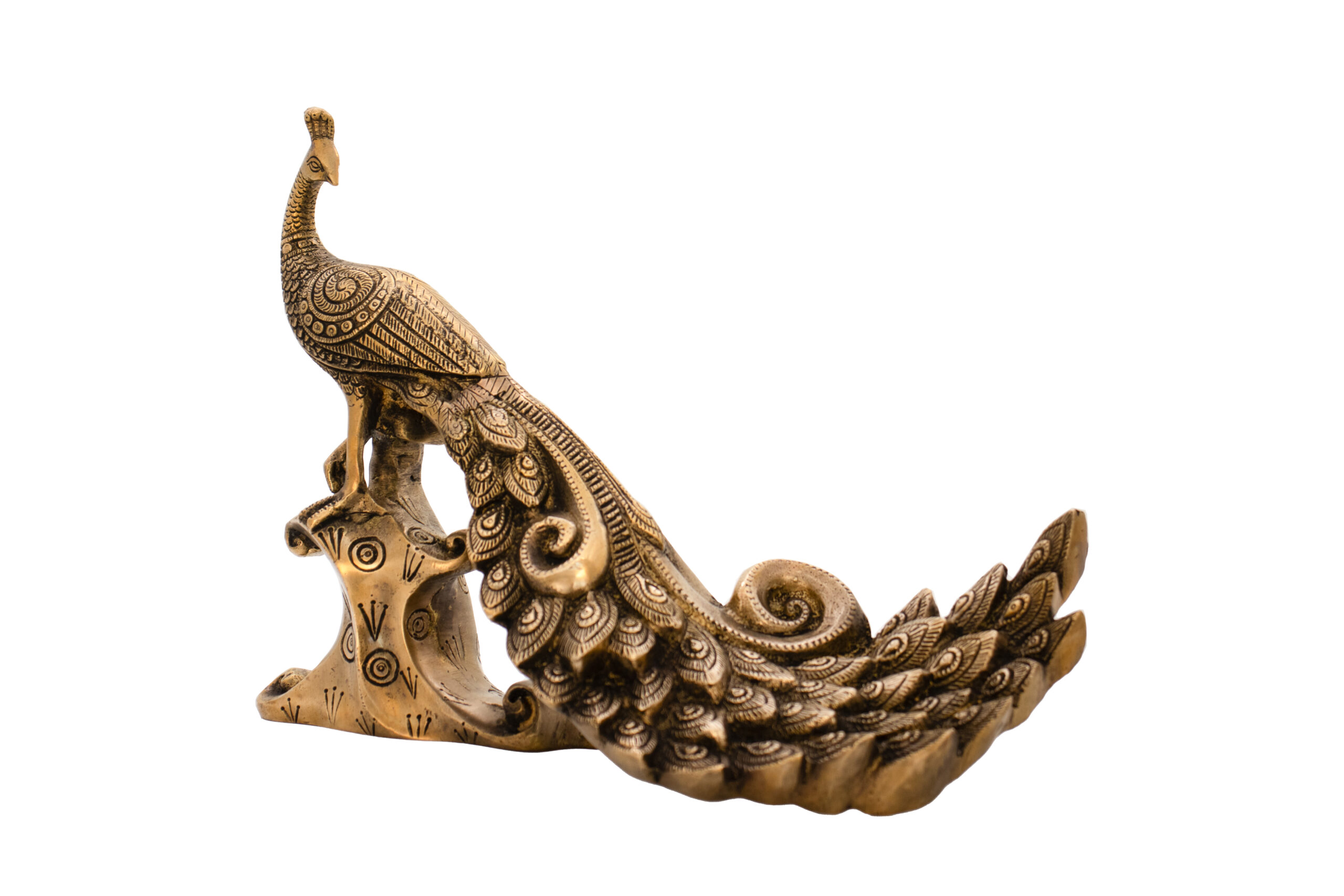 Pavão em Bronze 29,5 cm