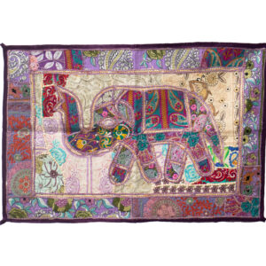 Elefante Tapeçaria Violeta 90 cm
