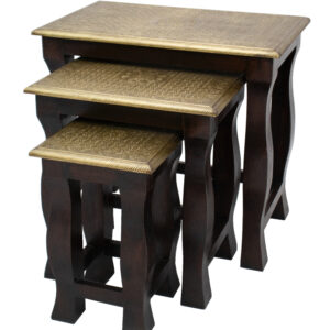 Mesas em Madeira Conjunto 50 cm