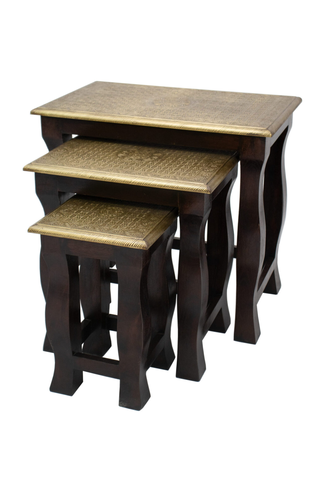 Mesas em Madeira Conjunto 50 cm