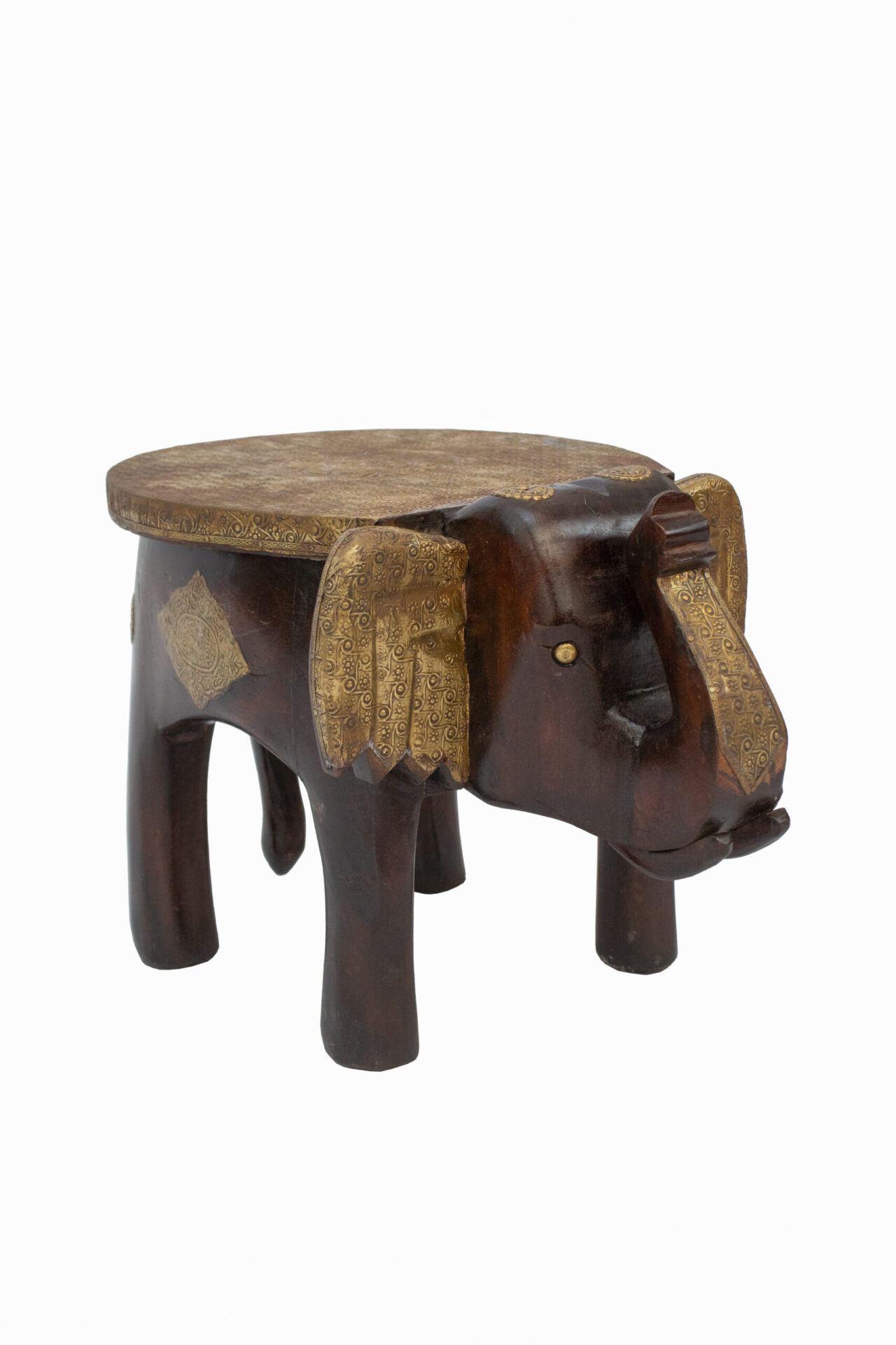 Elefantes Banquetas em Madeira 35 cm - Imagem 7