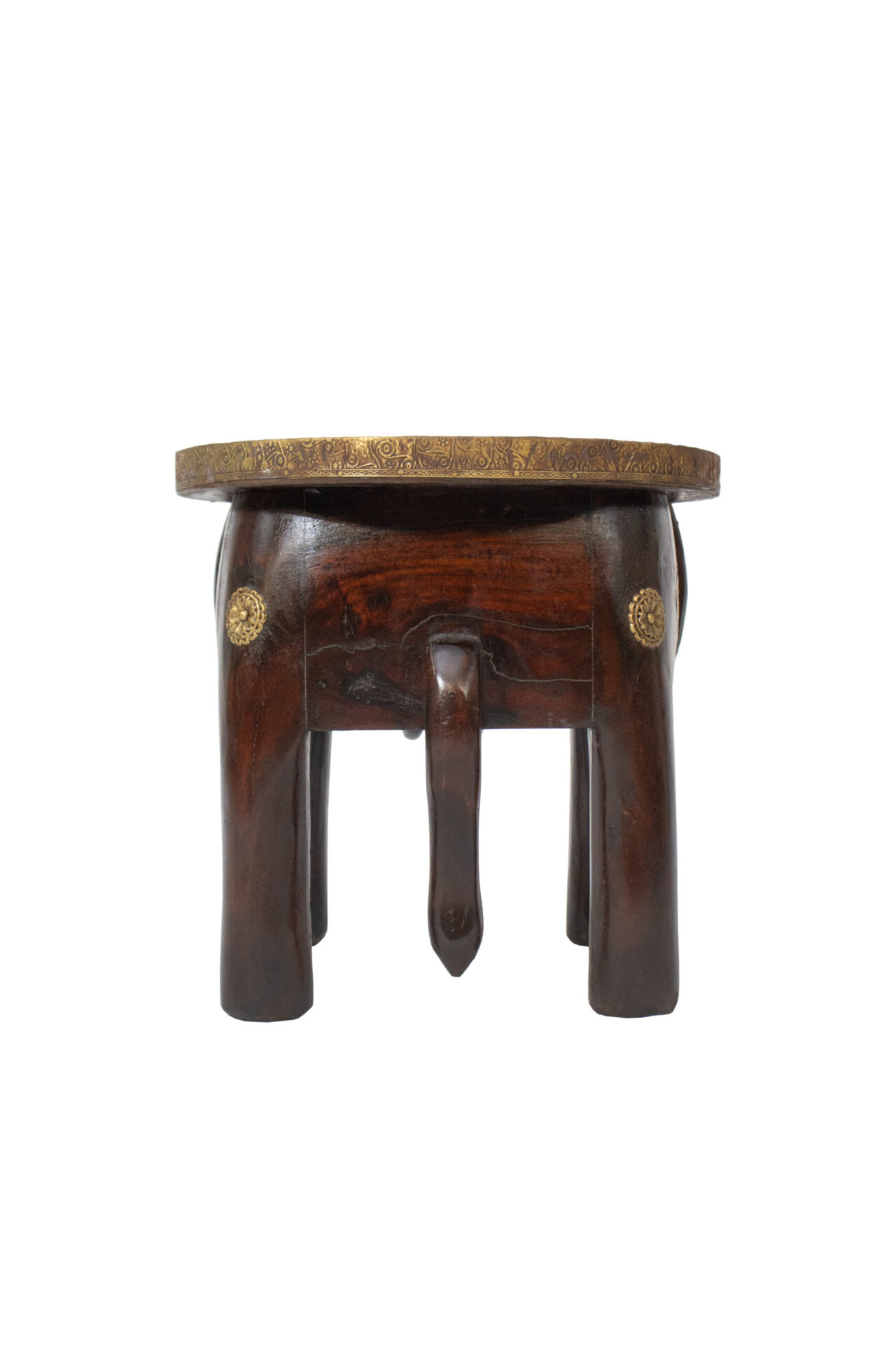 Elefantes Banquetas em Madeira 35 cm - Imagem 12