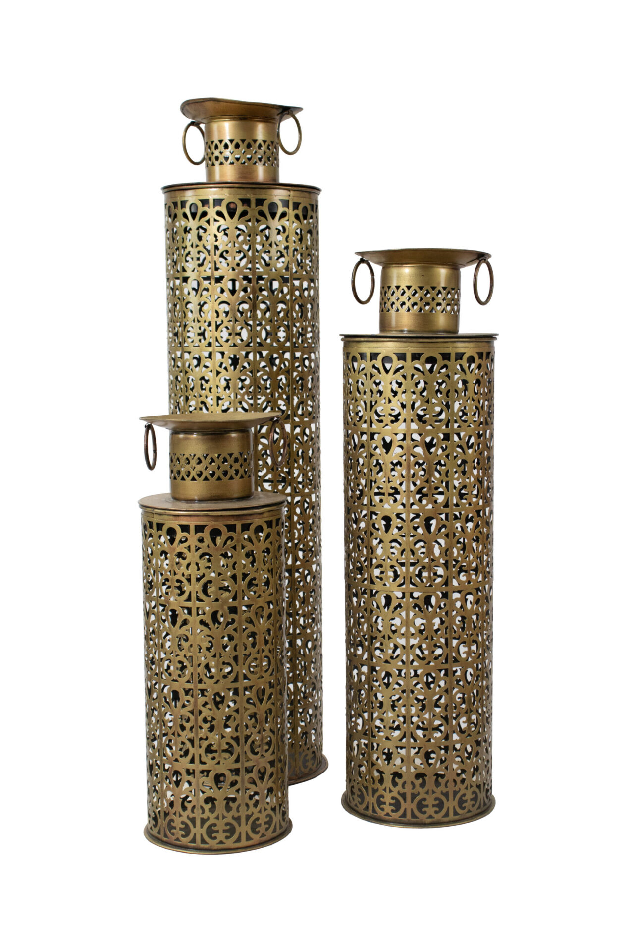 Vasos Decorativos em Ferro 84 cm