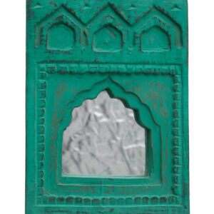 Moldura com Espelho Verde 26 cm