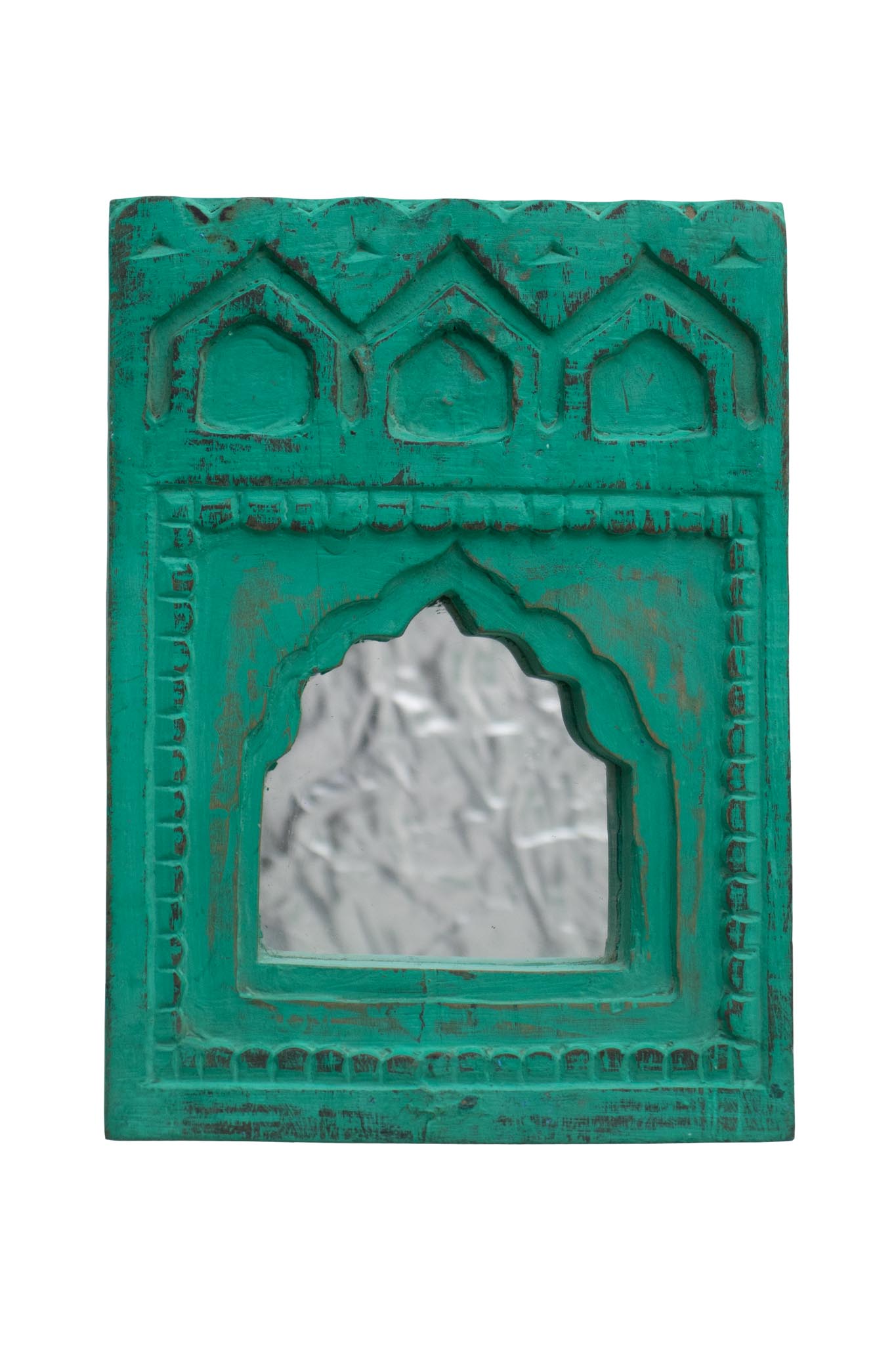 Moldura com Espelho Verde 26 cm