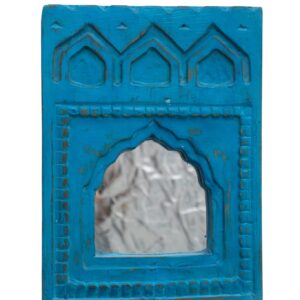 Moldura com Espelho Azul 26 cm