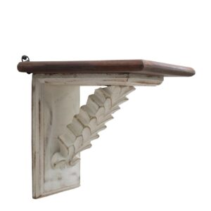 Prateleira Quadrada Branca 21 cm