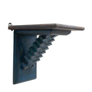 Prateleira Quadrada Azul 21 cm