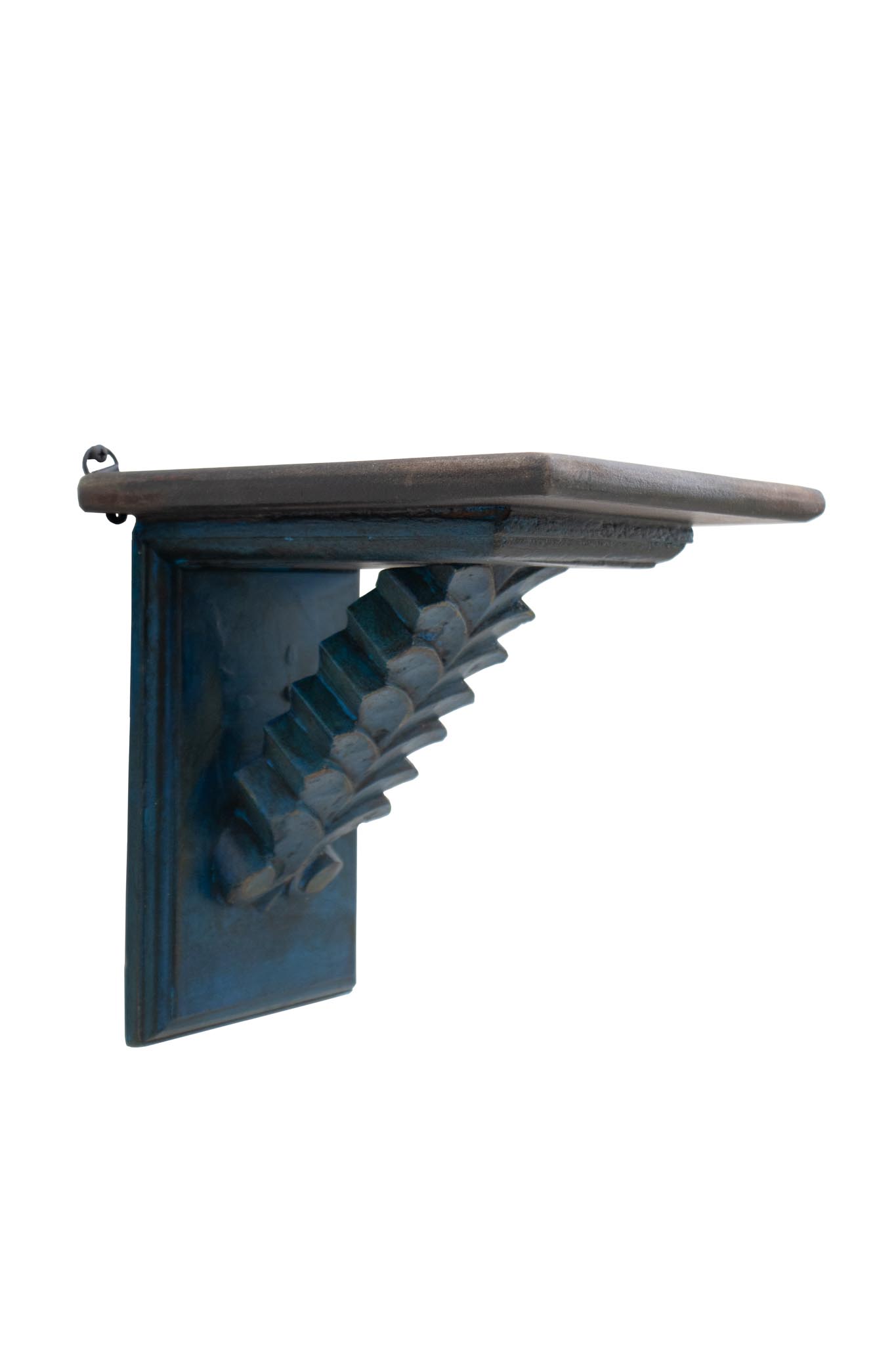 Prateleira Quadrada Azul 21 cm