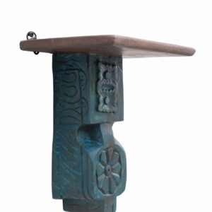 Prateleira Quadrada Azul 14 cm