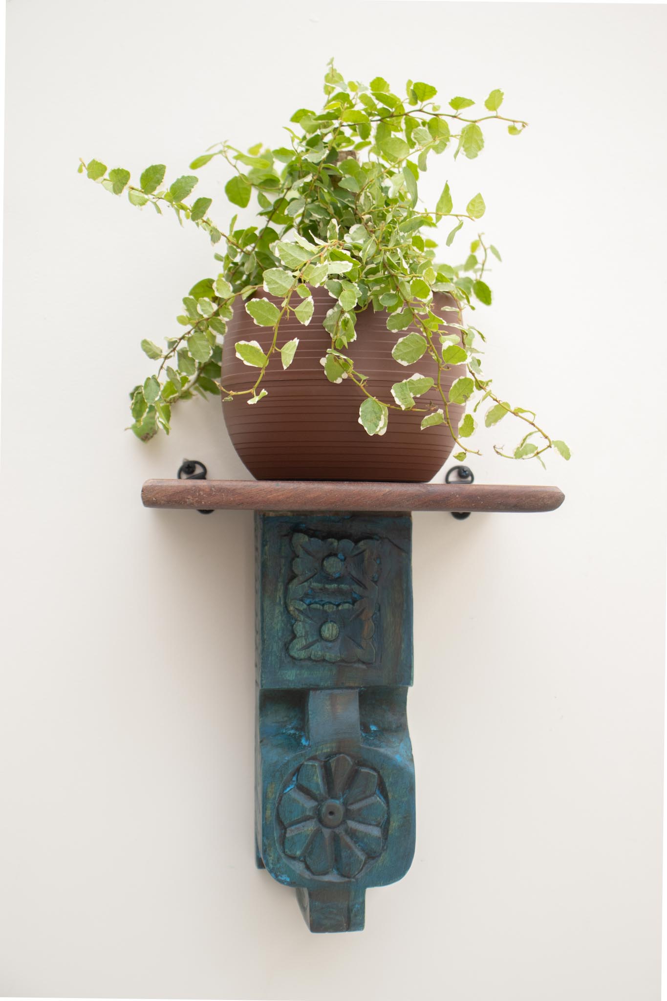 Prateleira Quadrada Azul 14 cm - Imagem 2