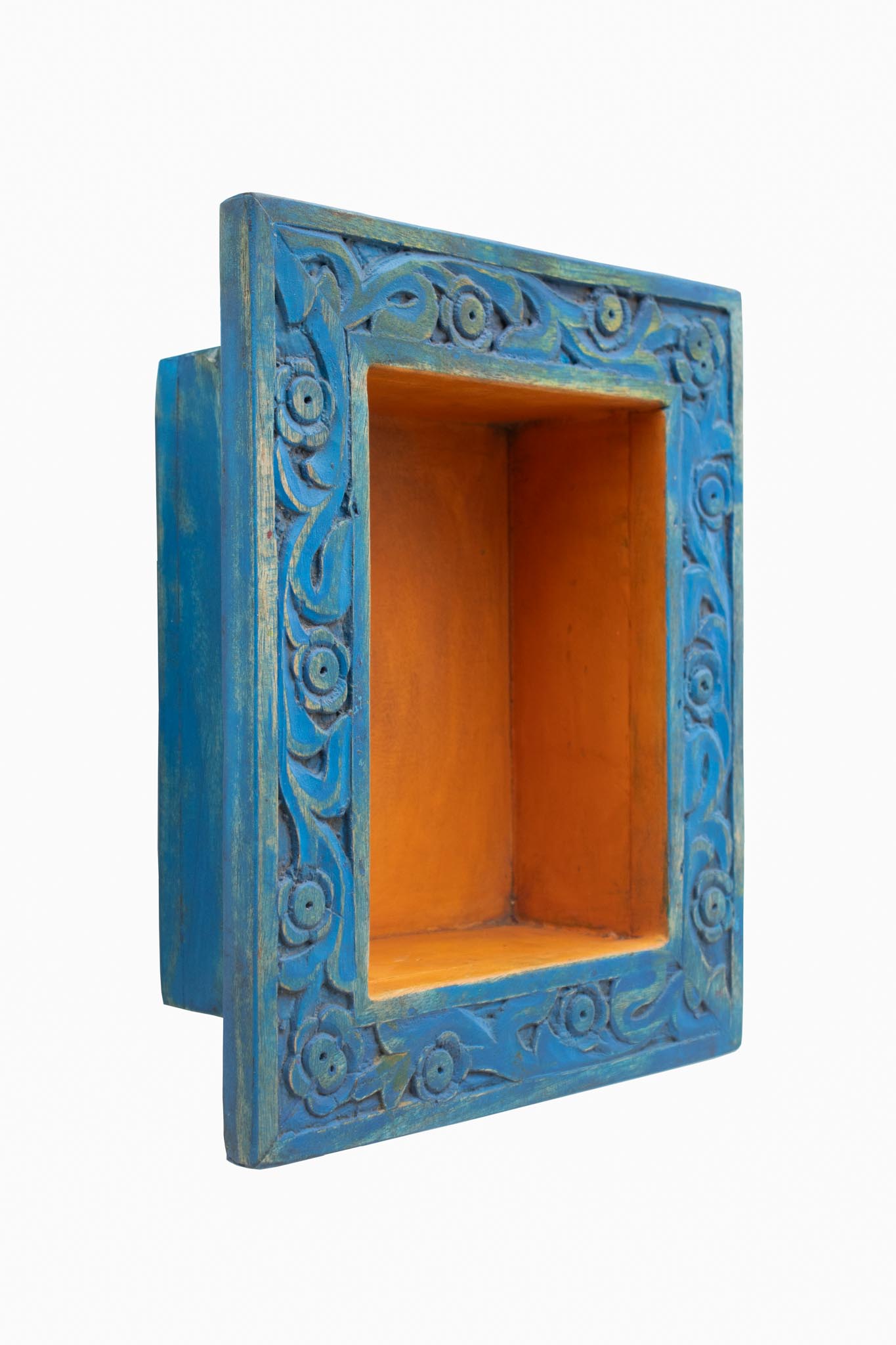 Moldura Azul e Laranja 30 cm - Imagem 2