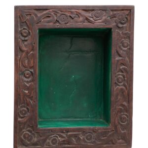 Moldura Marrom e Verde 30 cm