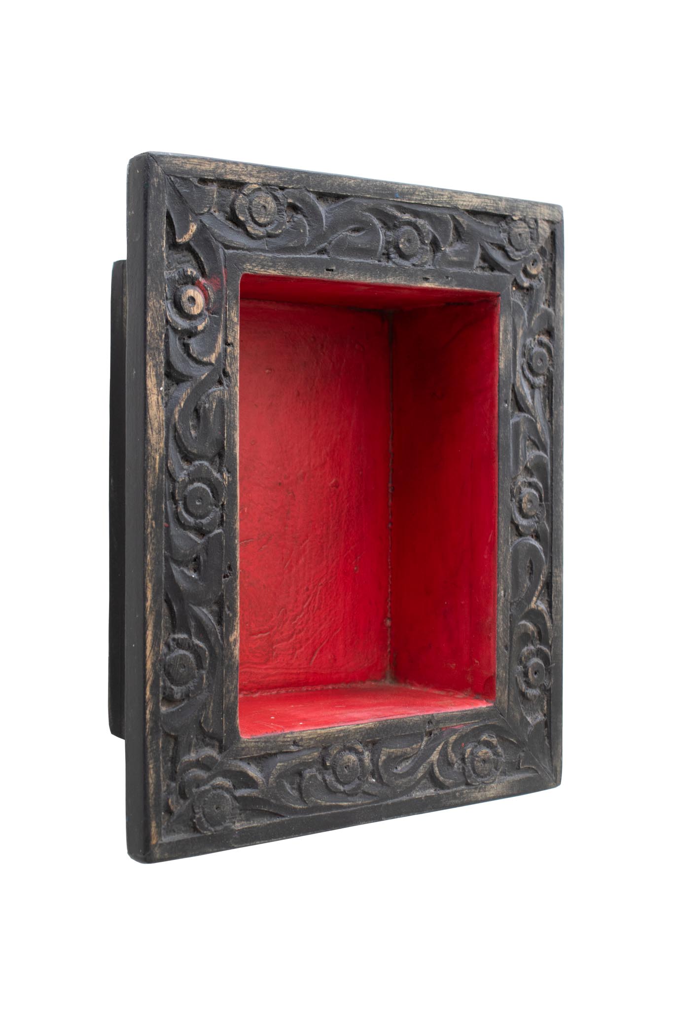 Moldura Marrom e Vermelho 30 cm - Imagem 2