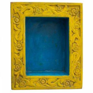 Moldura Amarelo e Azul 30 cm