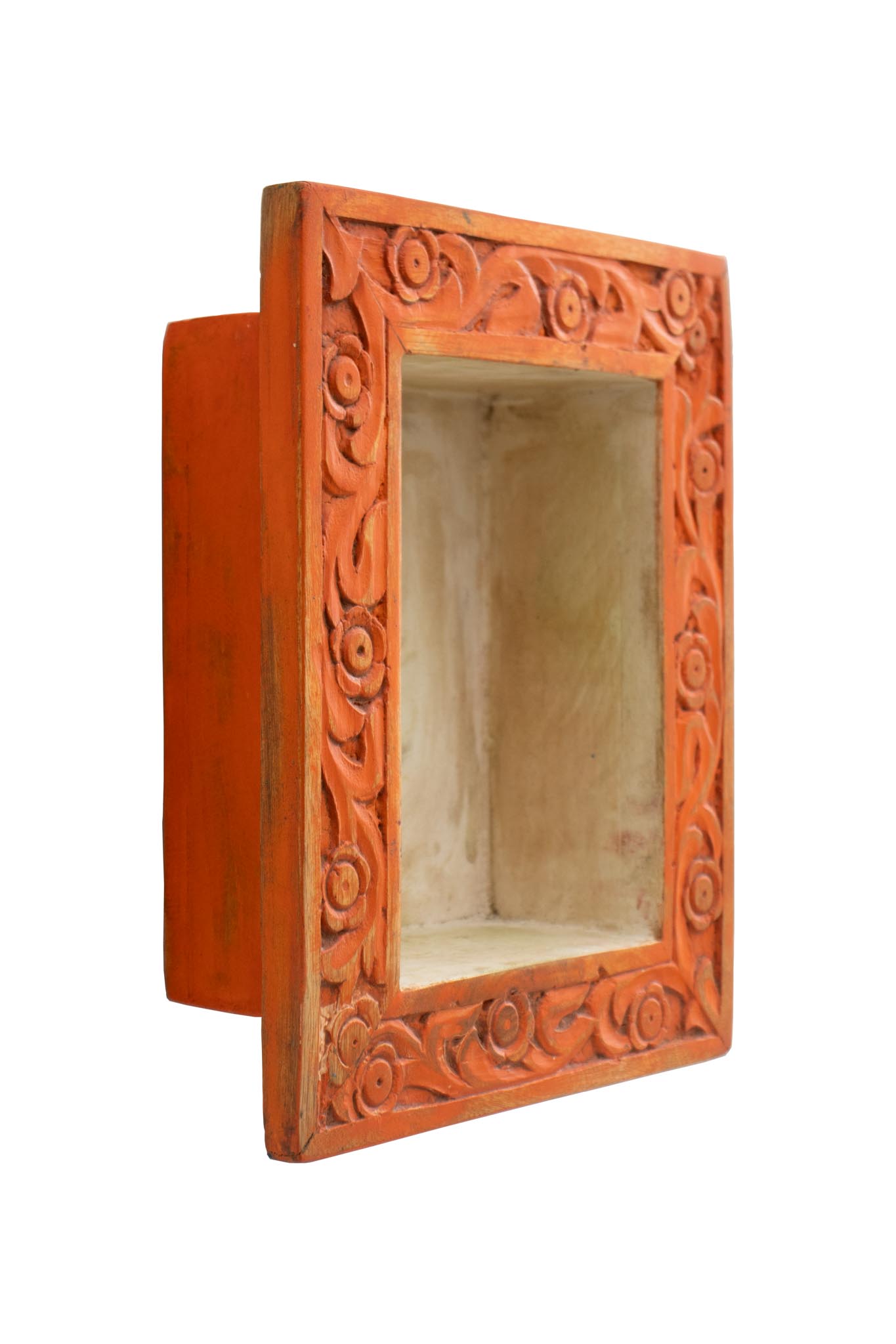 Moldura Laranja e Branco 30 cm - Imagem 2