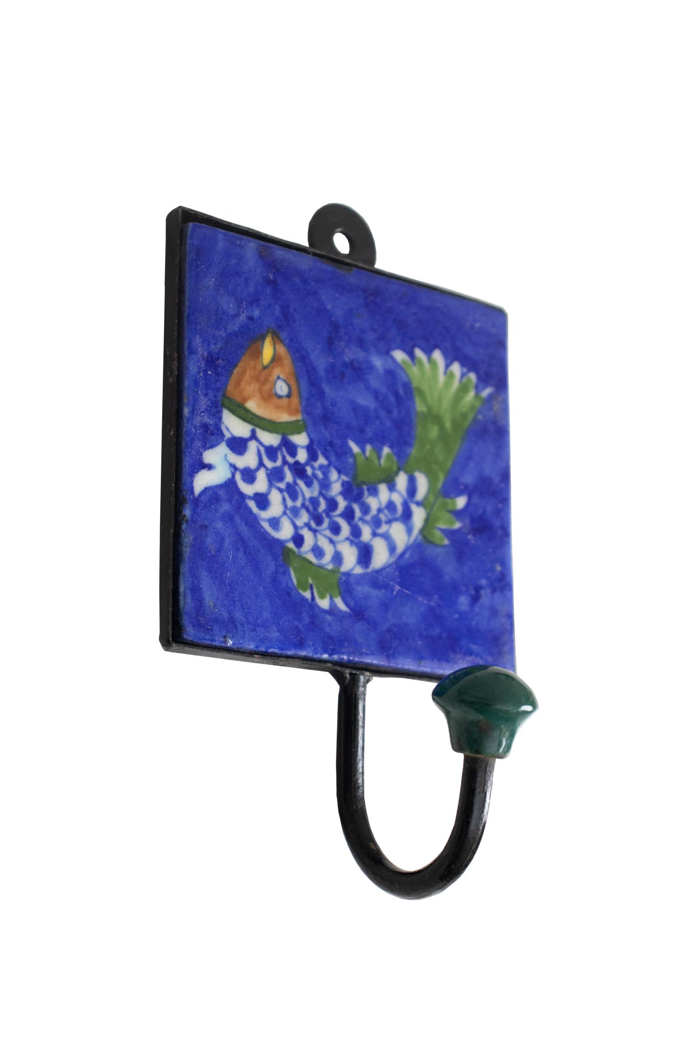 Gancho com Peixe Azul 17 cm - Imagem 2
